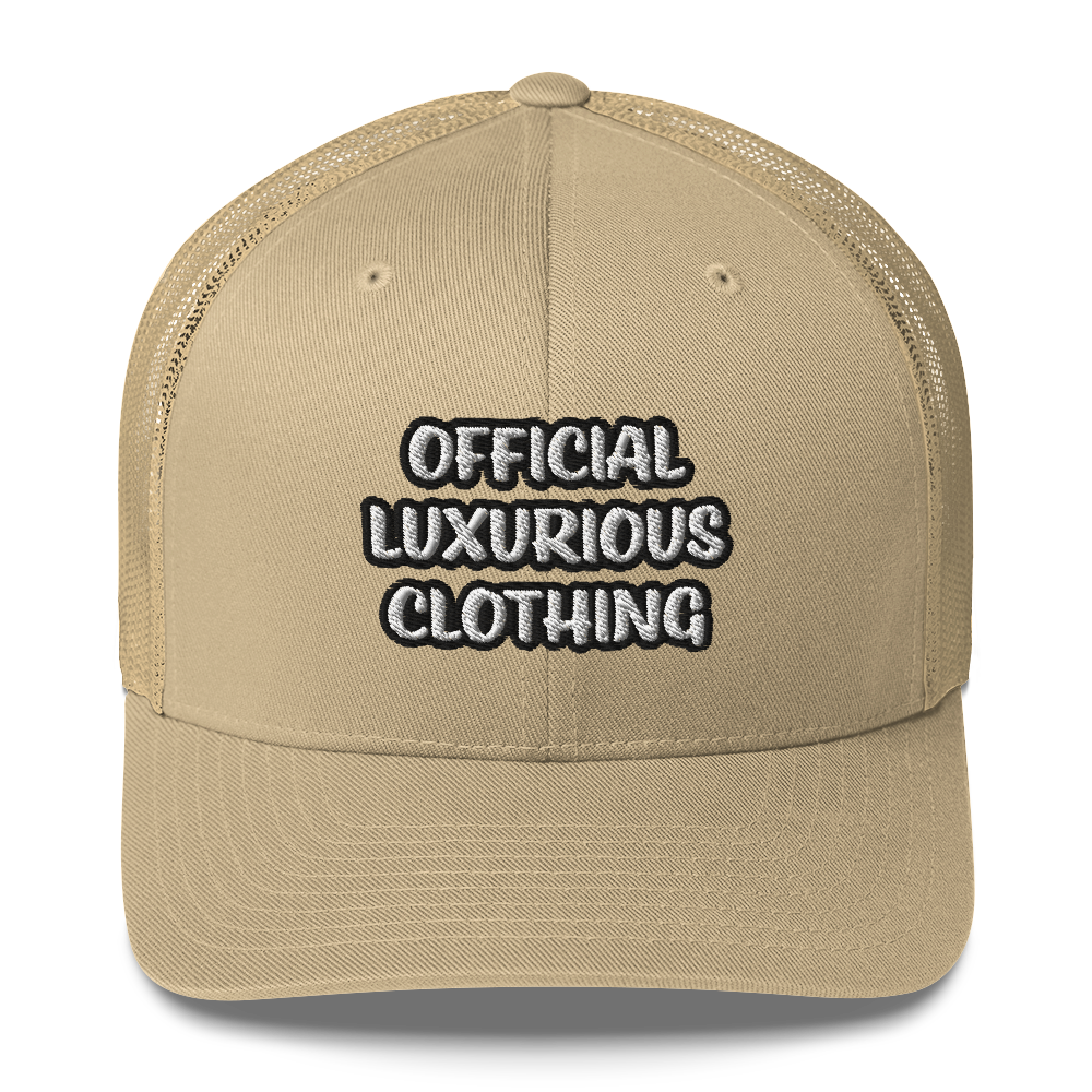 OFFICIAL LUXURIOUS HAT official luxurious clothing